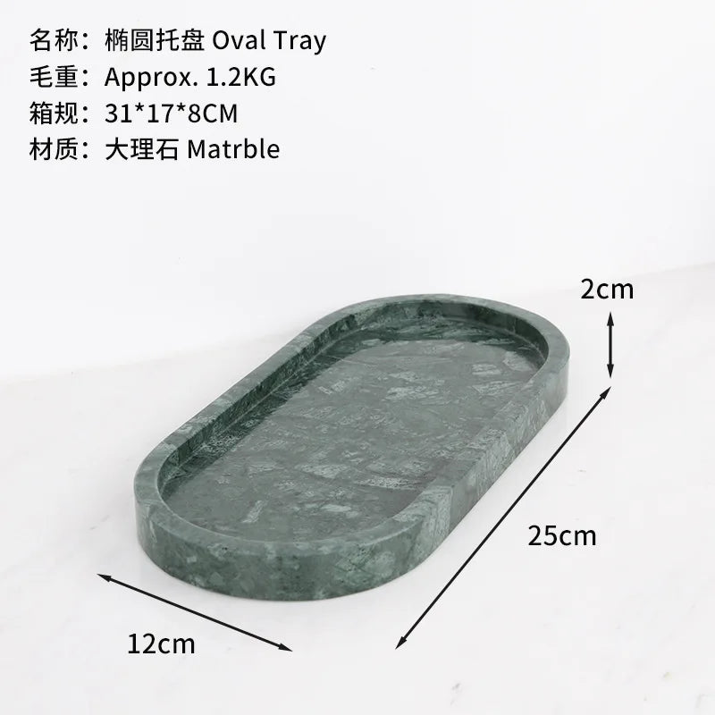 Green Marble Bath Set