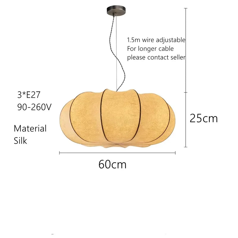 Wabi Sabi Silk Pendant Lamp