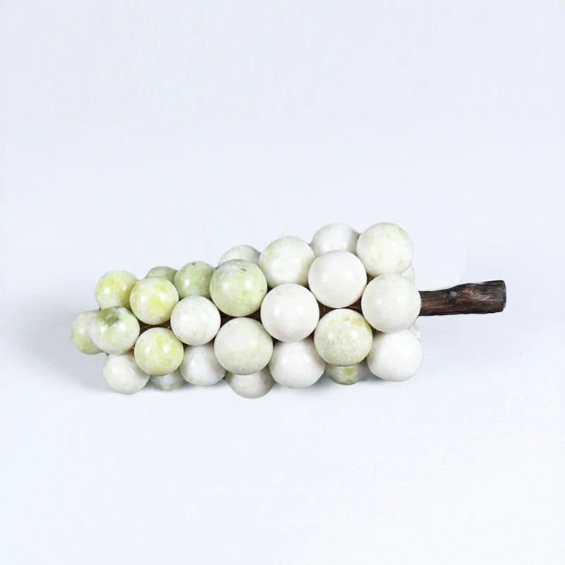 Handmade Natural Marble Grapes Bunch