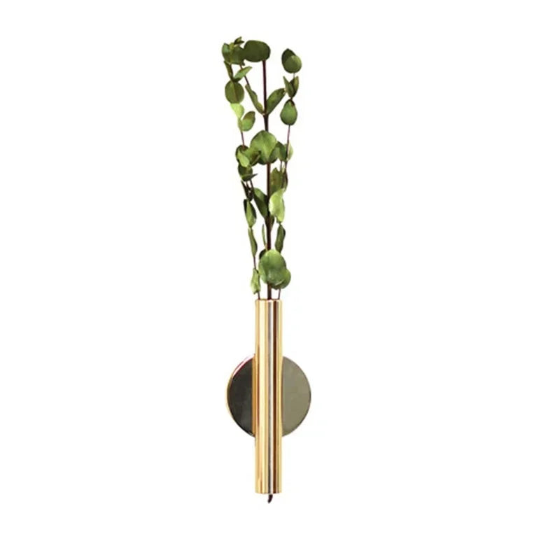 Rose Gold Wall Flower Holder