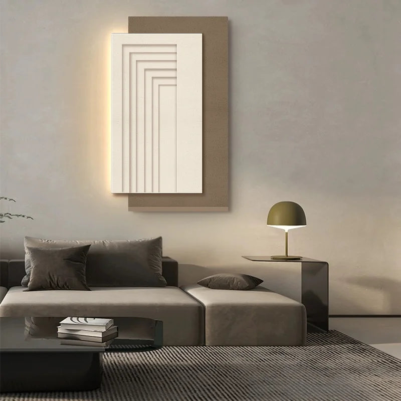 Abstract Porch Mural Light