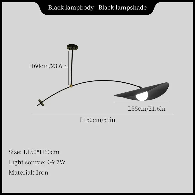 Nordic Long Arm Hanging Lamp