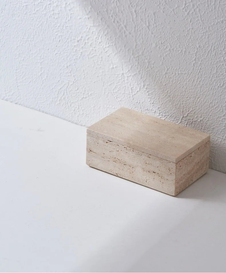 Travertine Jewellery Box