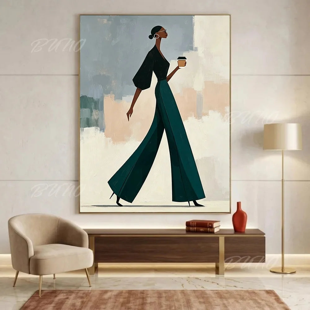 Modern Woman Canvas Art
