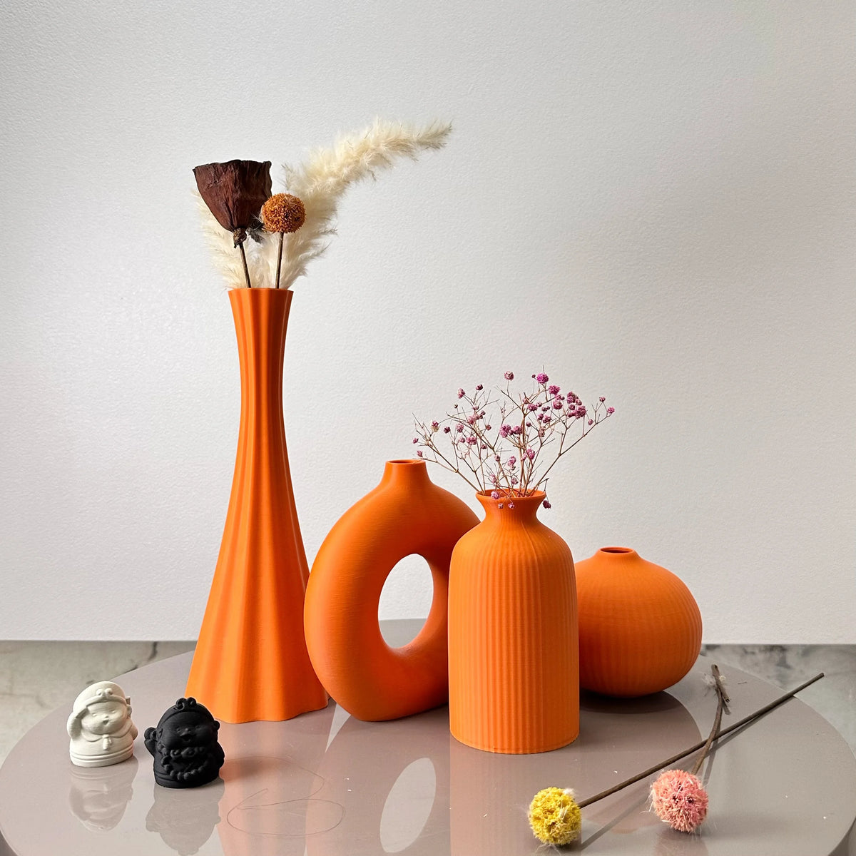 Bohemian Vase Quartet