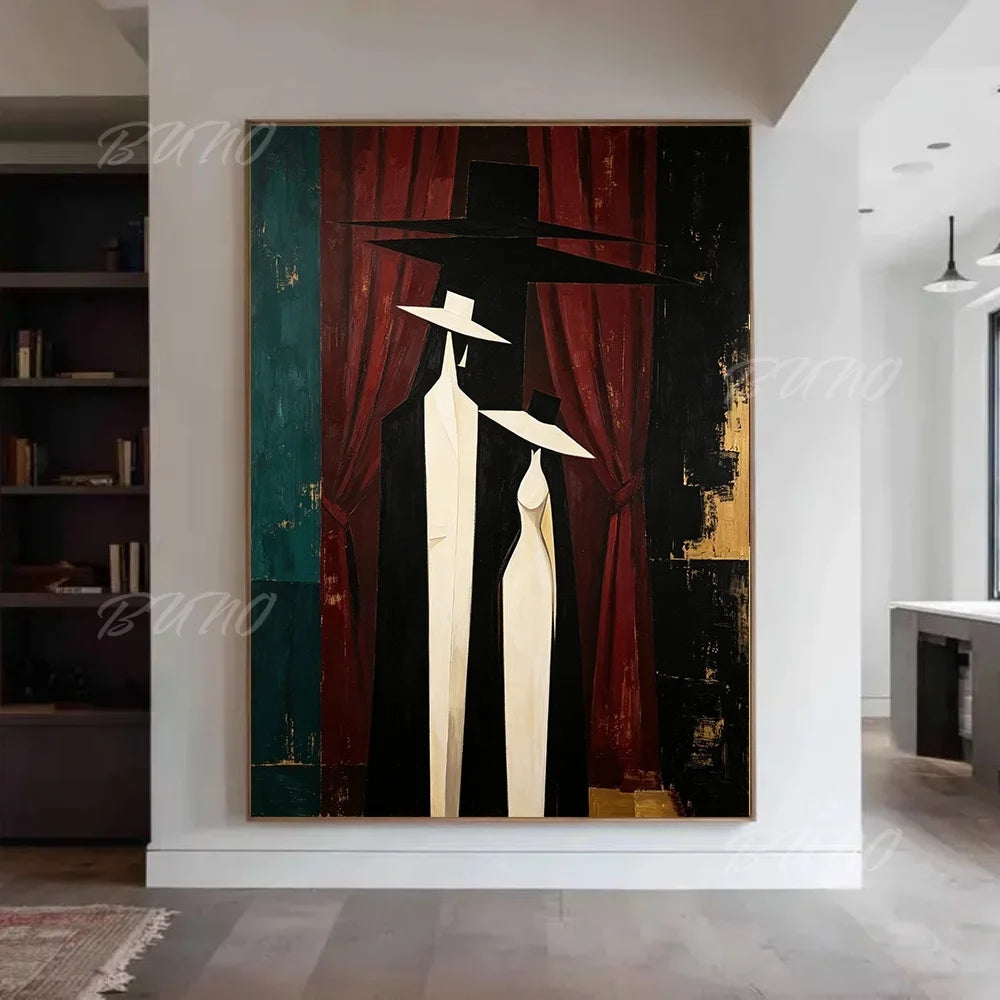 Gothic Woman Oil Painting