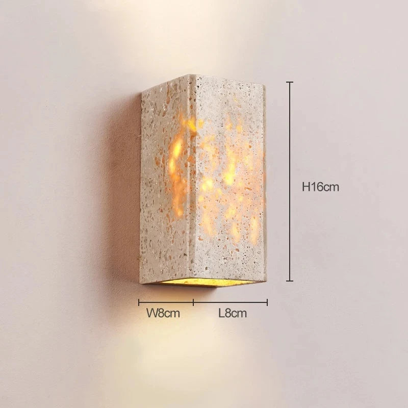Nordic Natural Stone Wall Lamp