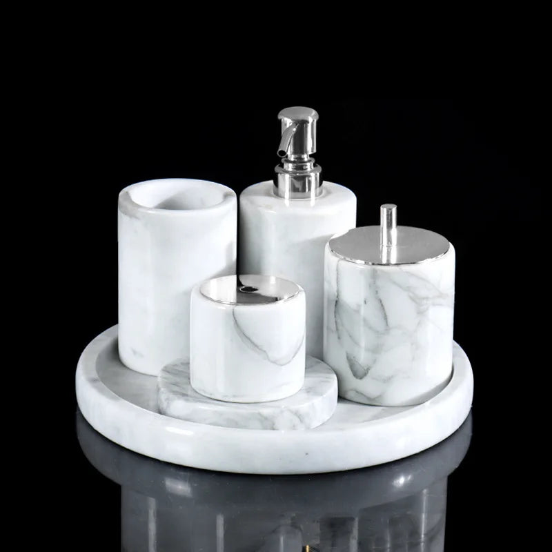 Marble Lotion Bottle Set