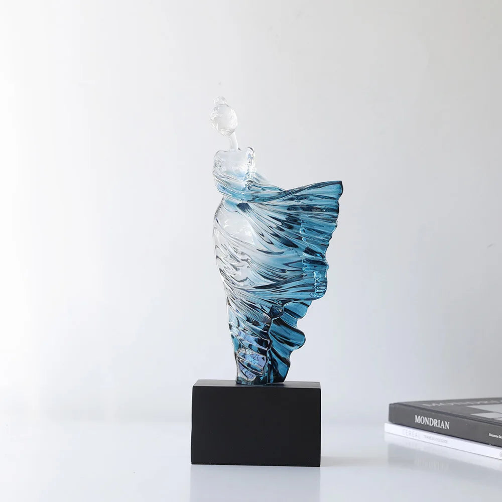 Lucite Body Form Statue