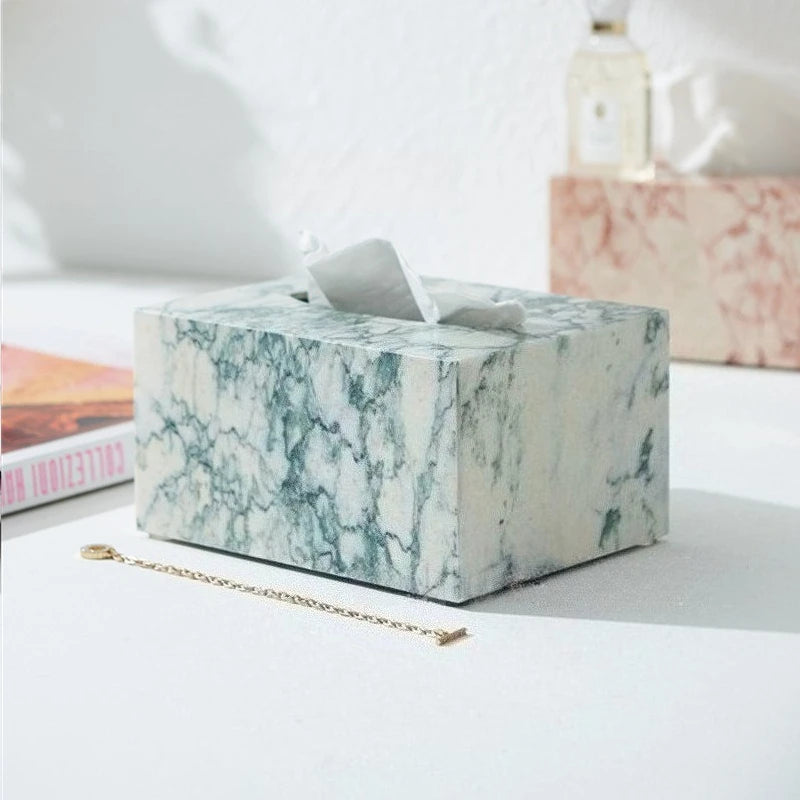 Nordic Marble Tissue Box