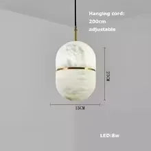 Spanish Marble Bedside Lamp