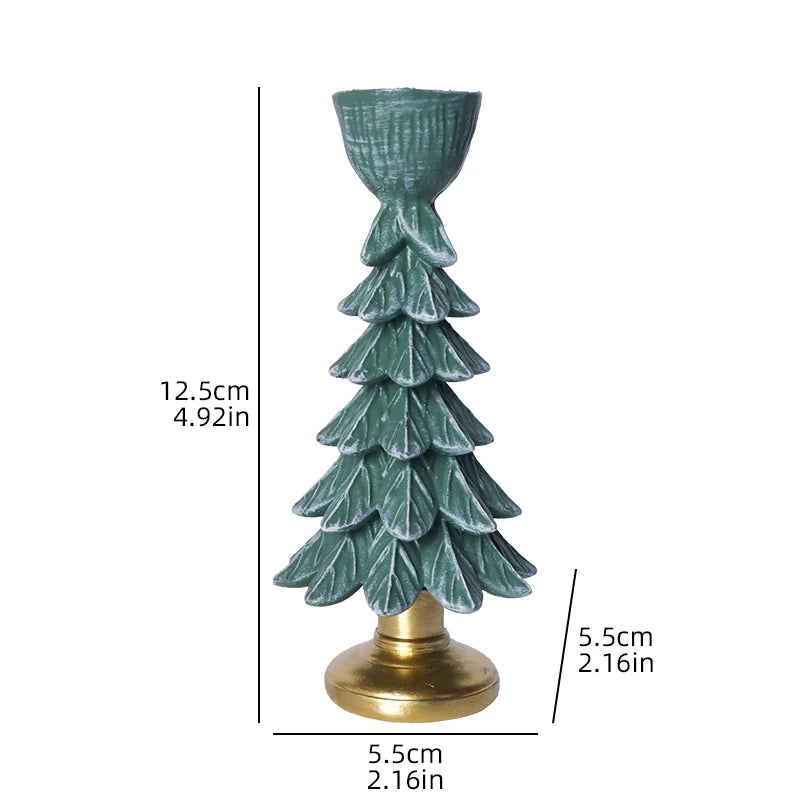 Christmas Tree Candle Holder Holiday