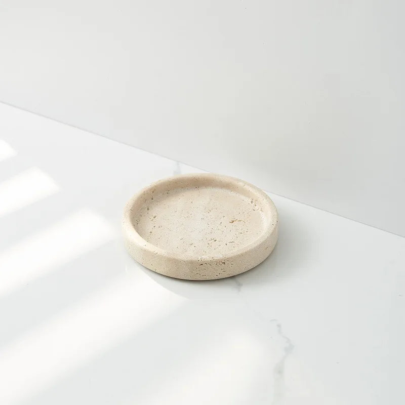 Travertine Storage Tray