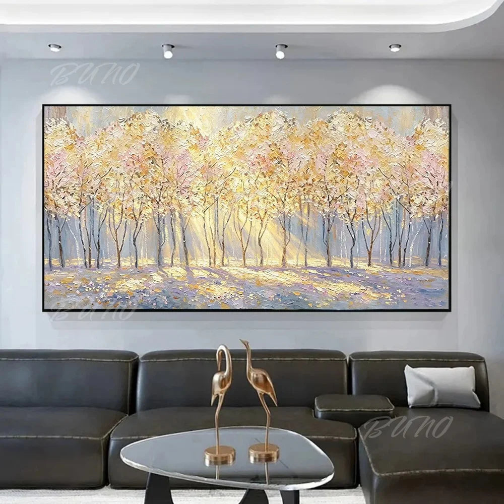 Modern Luxury Textured Painting