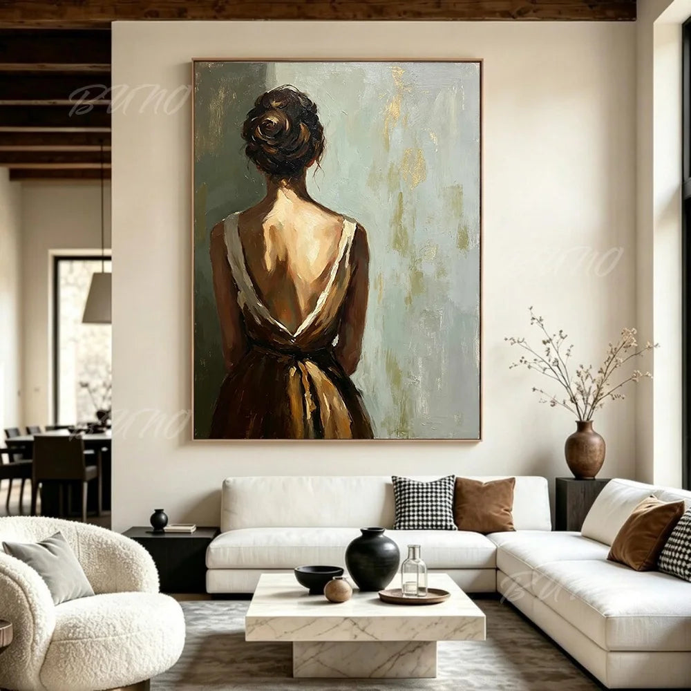 Palette Knife Dancer Art