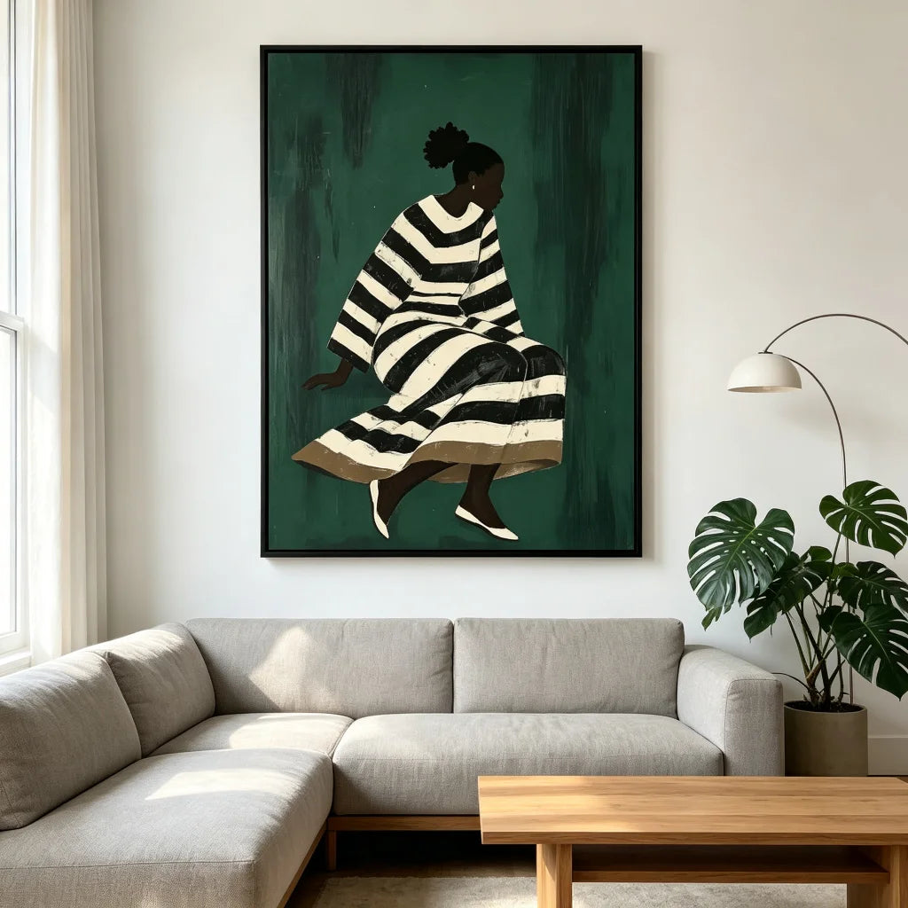 Modern Boho Woman Painting