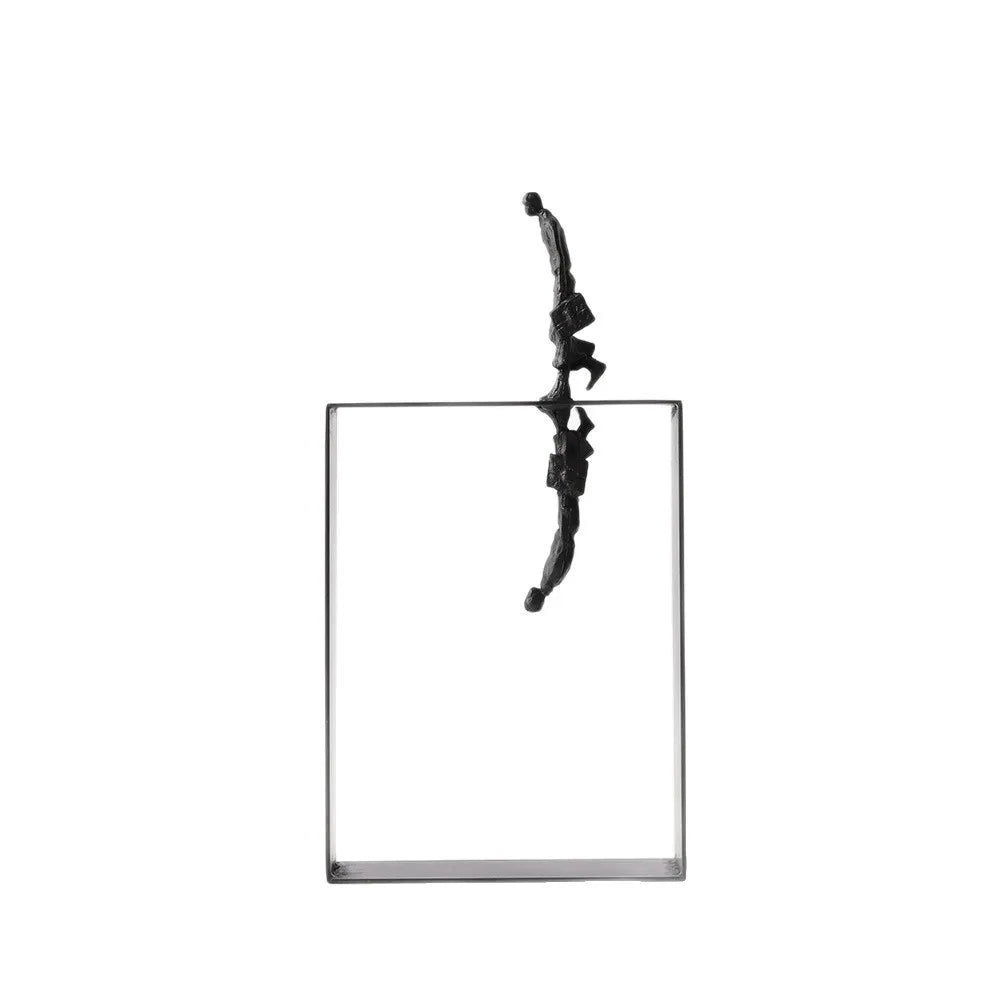 Two Faces Silhouette Statue