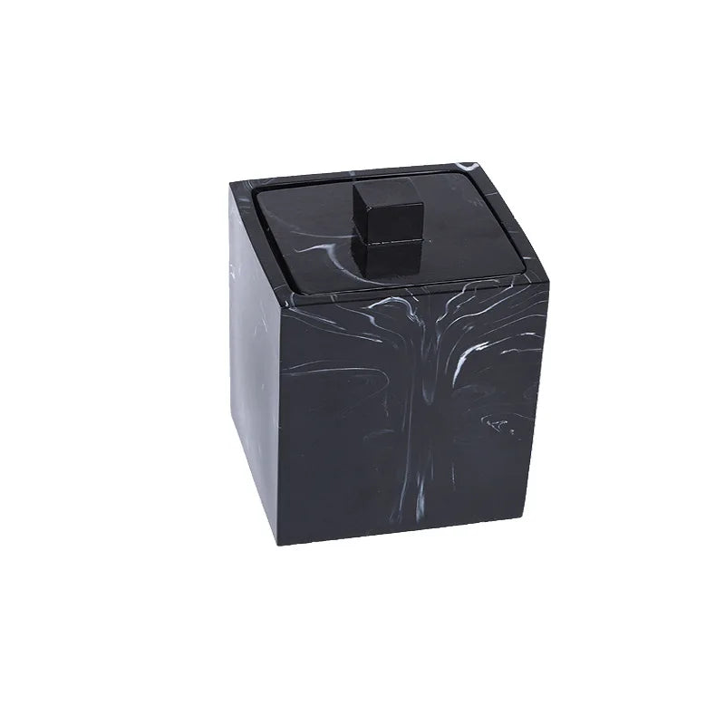 Marble Cotton Swab Box