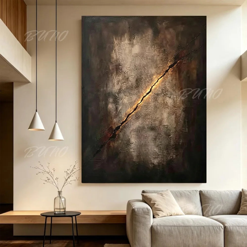 Minimalist Black Canvas Art