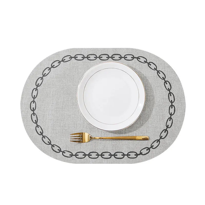Oval Waterproof Placemats