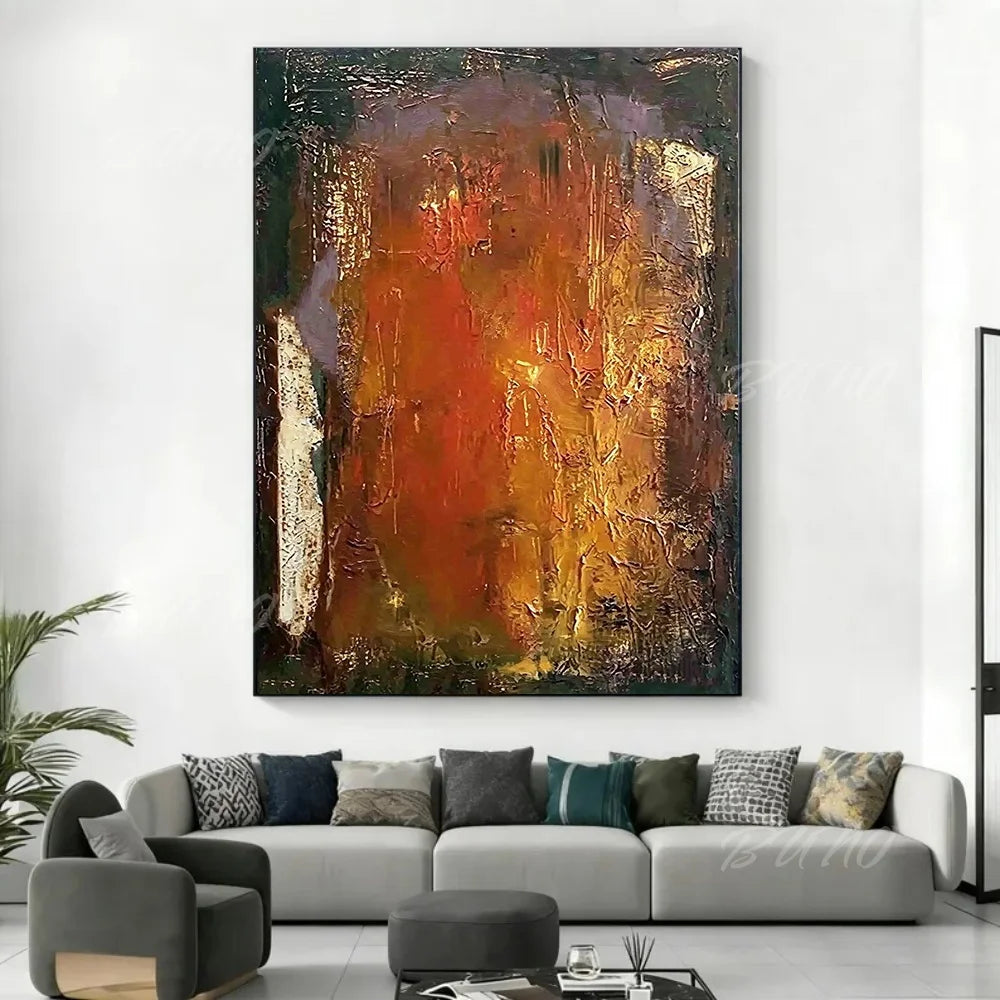 Modern City Textured Art