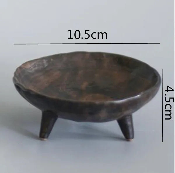 Triangle Stoneware Plate