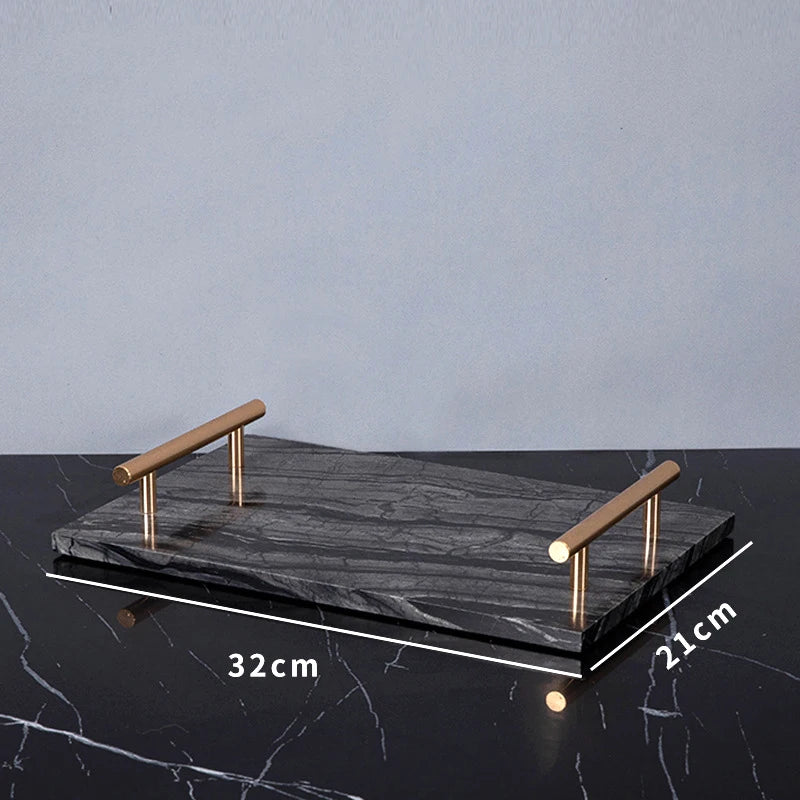 Wood Grain Marble Bath Set