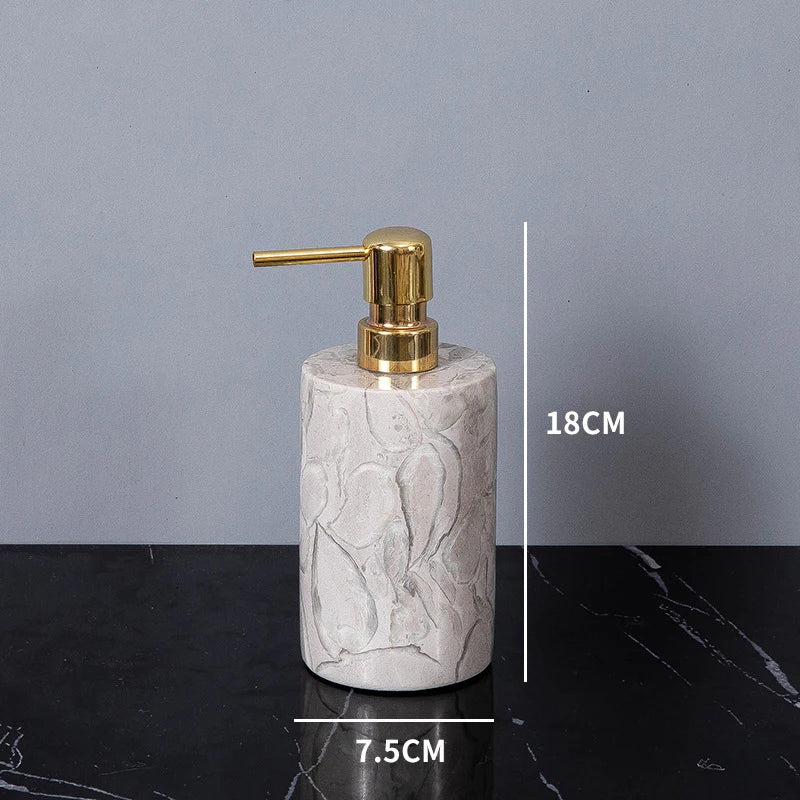 Bathroom Accessories Sets Elegant Natural