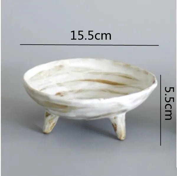 Triangle Stoneware Plate