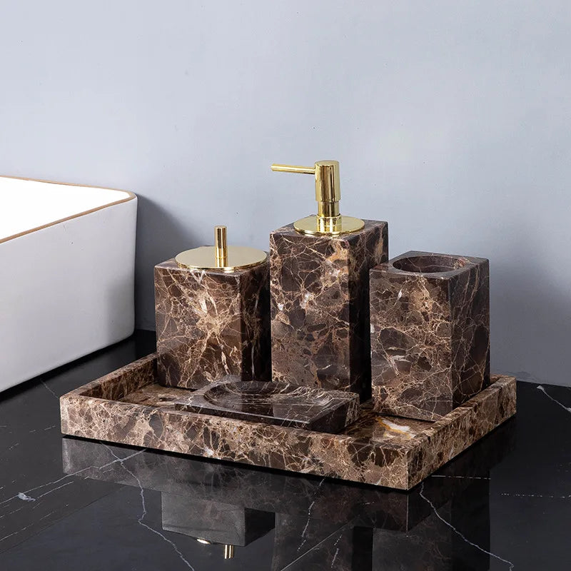 Emperador Dark Bath Set