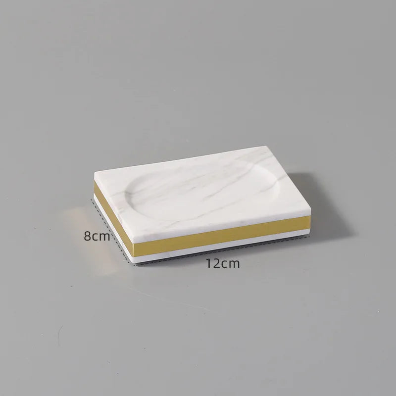 Volakas Marble Bath Set