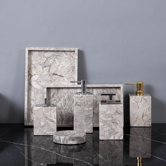 Bathroom Accessories Sets Elegant Natural