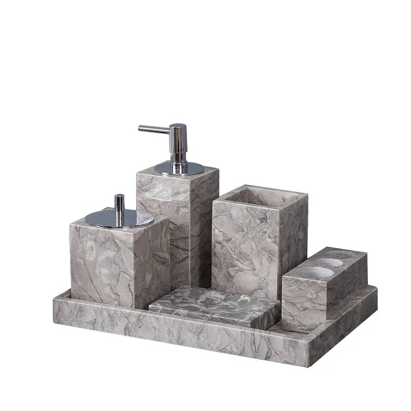 Bathroom Accessories Sets Elegant Natural