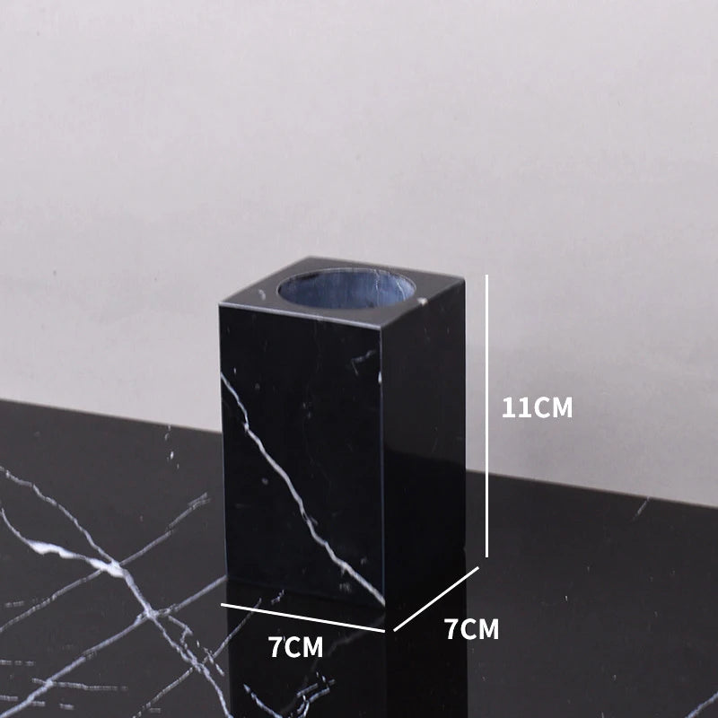Black Marquina Natural Marble Bathroom