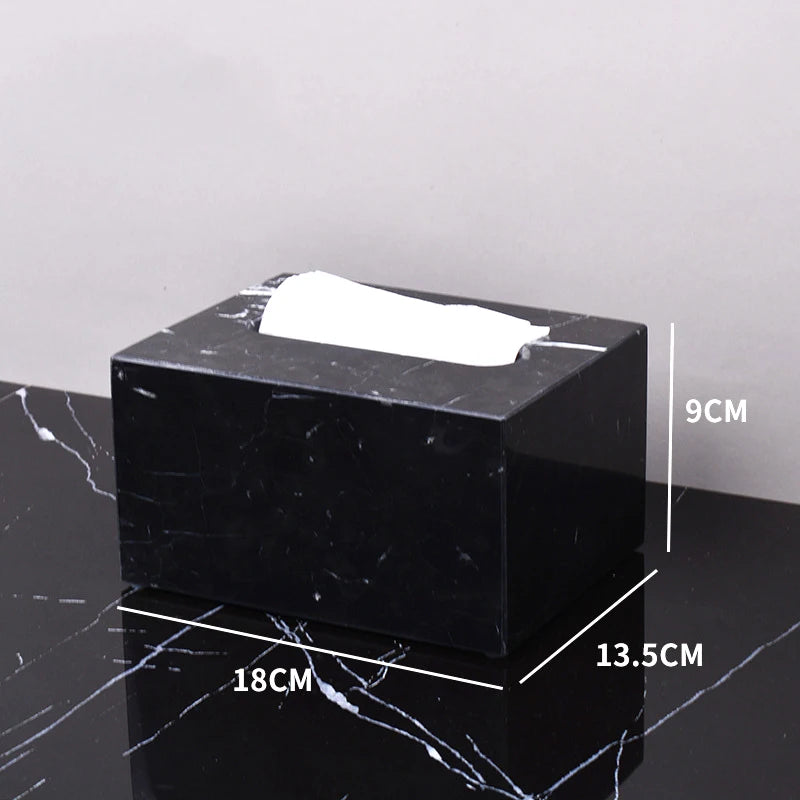 Black Marquina Natural Marble Bathroom