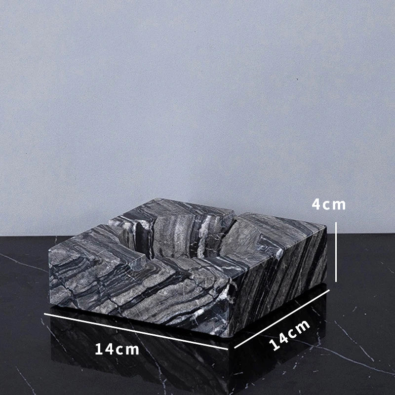 Wood Grain Marble Bath Set