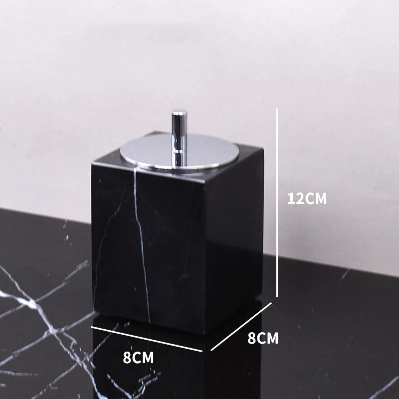 Black Marquina Natural Marble Bathroom