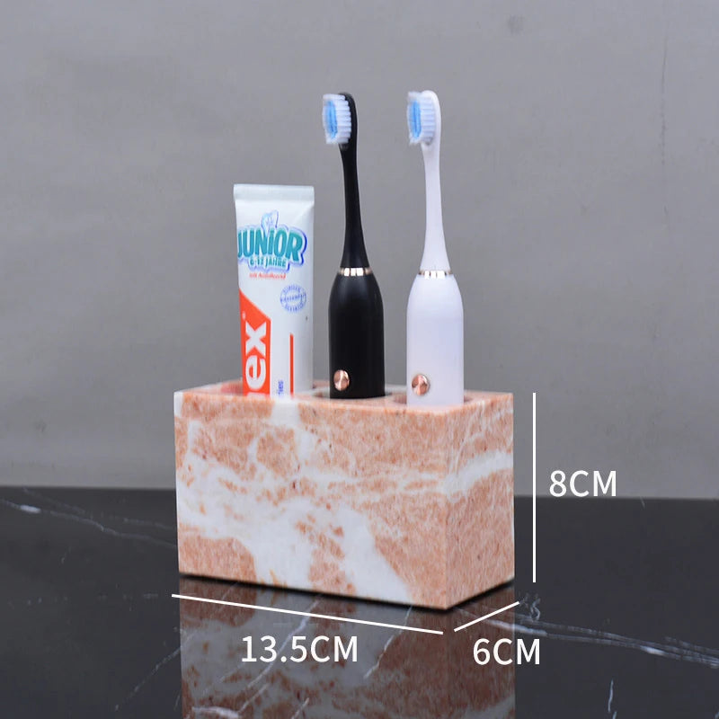 Coral Pink Natural Marble Set
