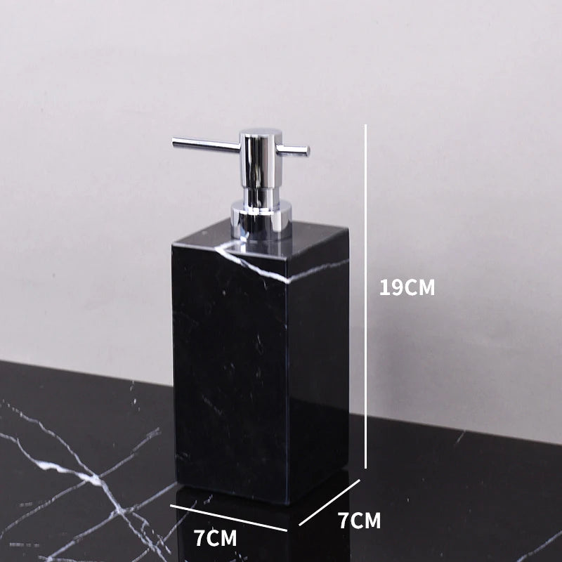 Black Marquina Natural Marble Bathroom