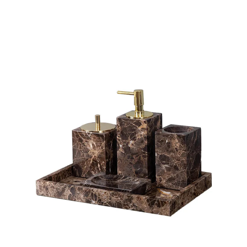 Emperador Dark Bath Set