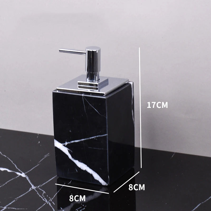 Black Marquina Natural Marble Bathroom