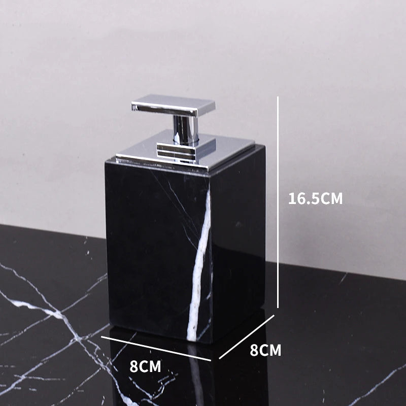 Black Marquina Natural Marble Bathroom