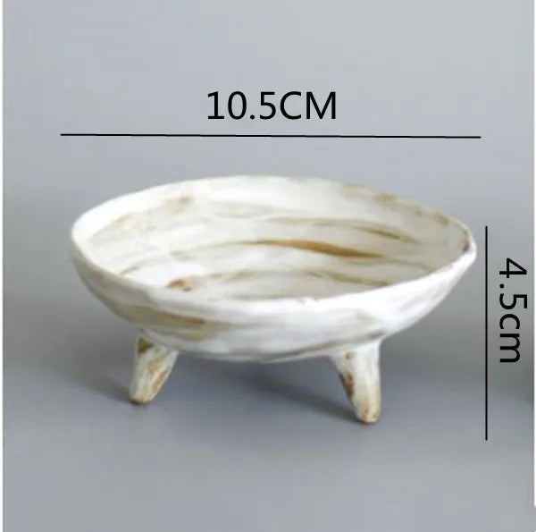 Triangle Stoneware Plate