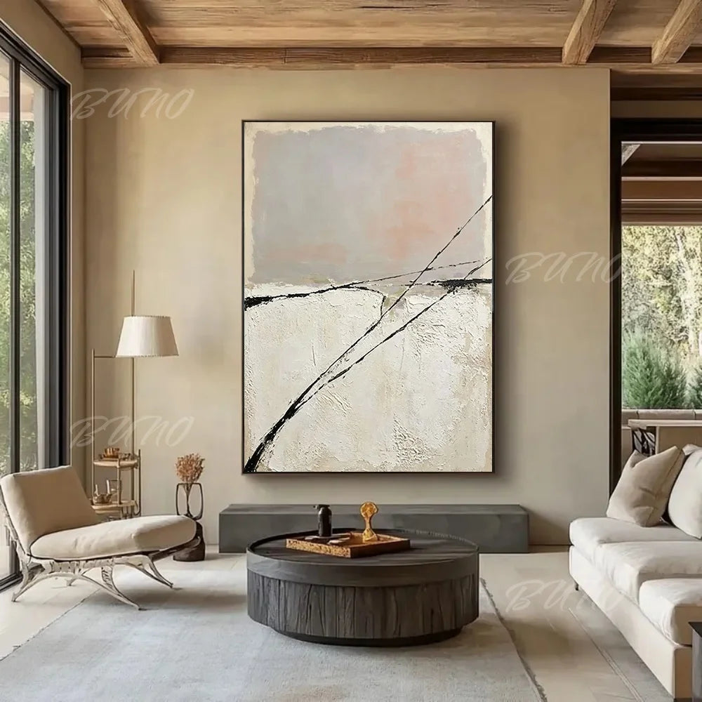 Neutral Wabi Sabi Canvas Art