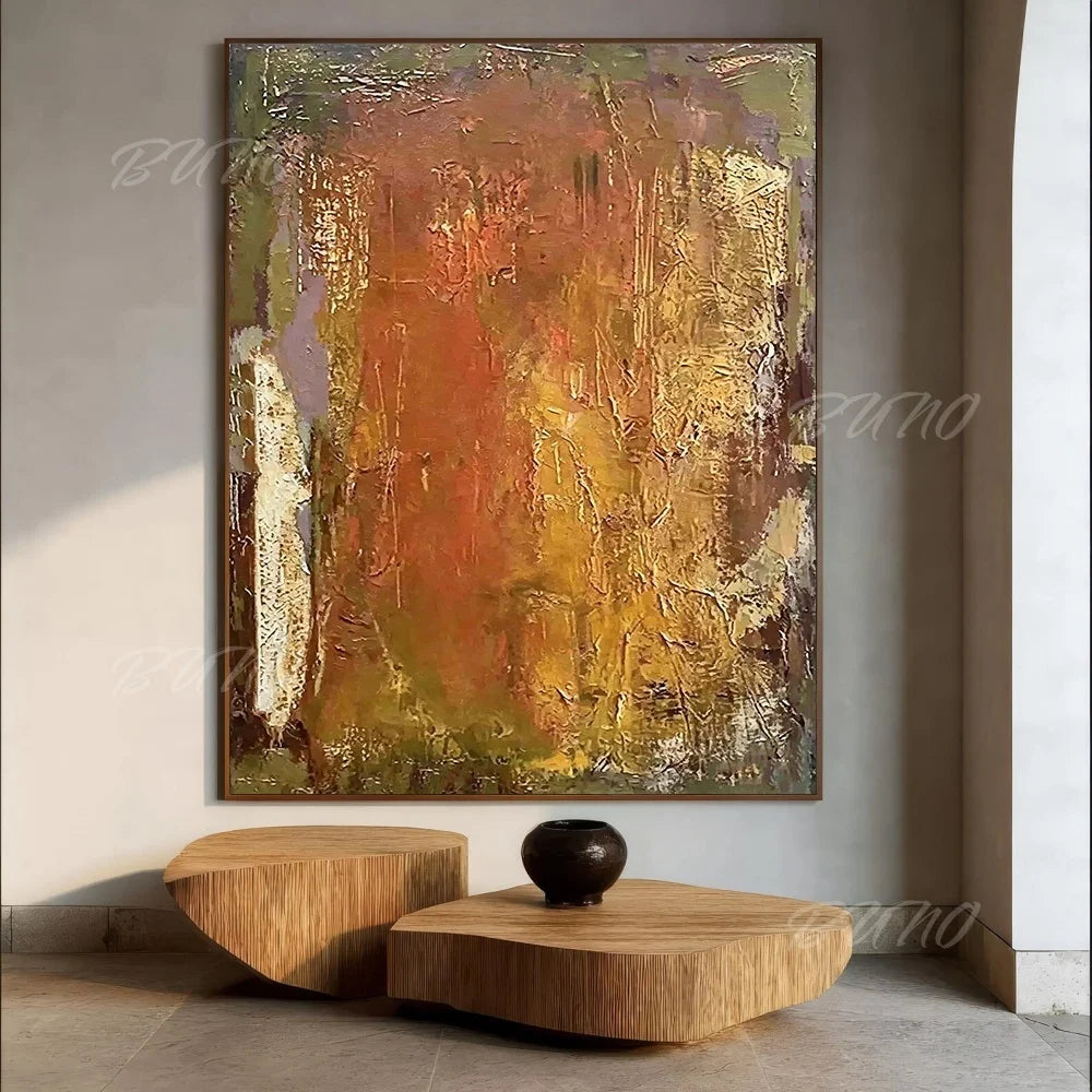 Modern City Textured Art