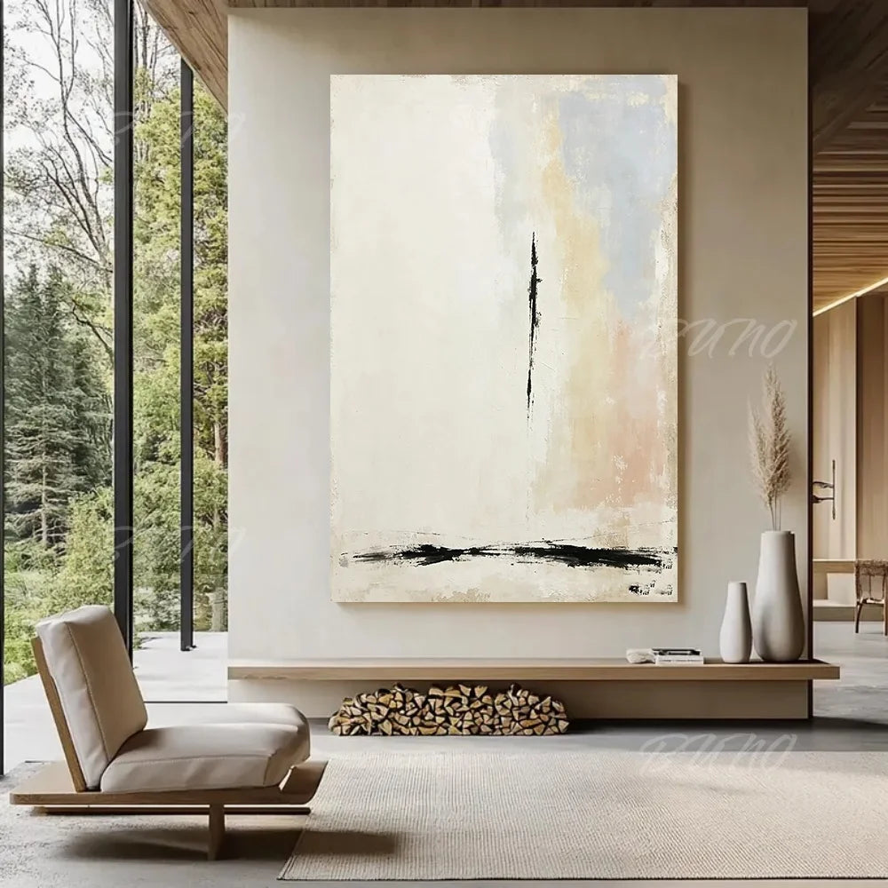 Neutral Wabi Sabi Canvas Art