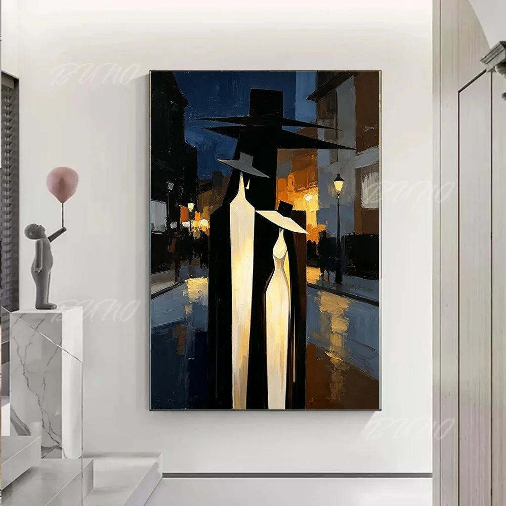 Chic Lady Palette Painting
