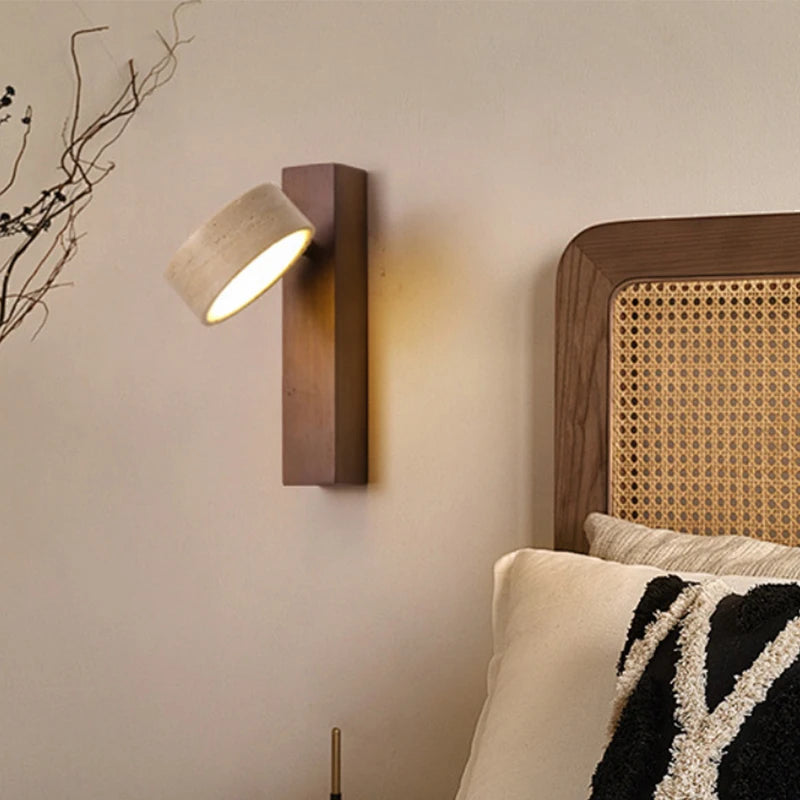 Wabi Sabi Cave Stone Wall Lamp