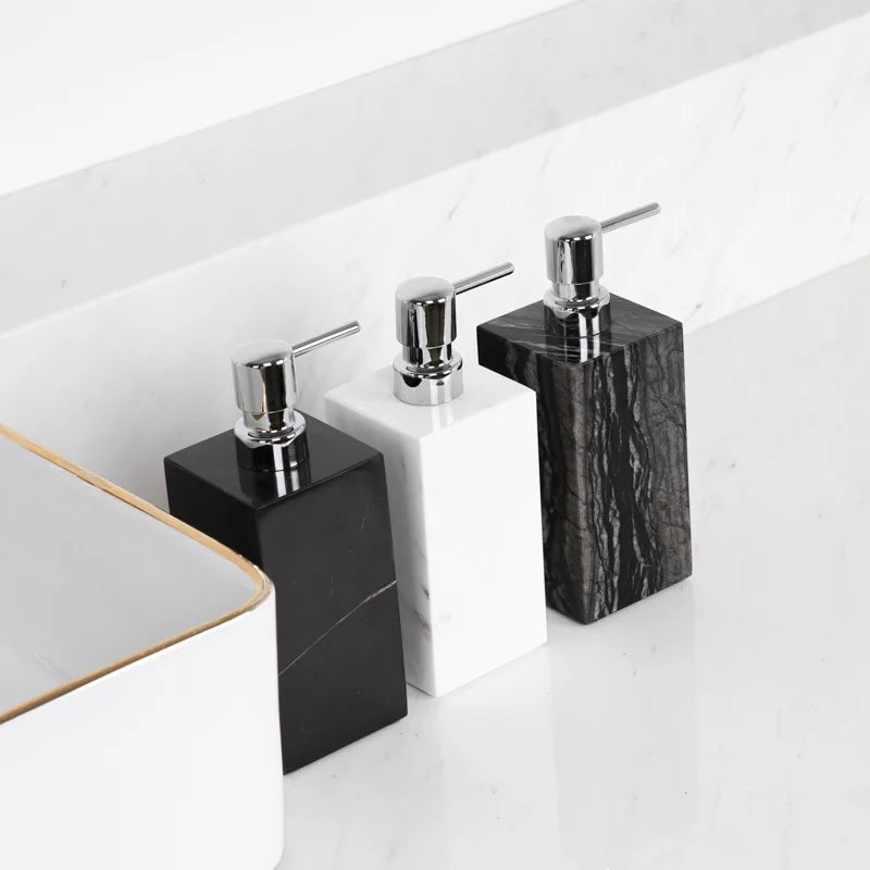 Square Marble Soap Dispenser