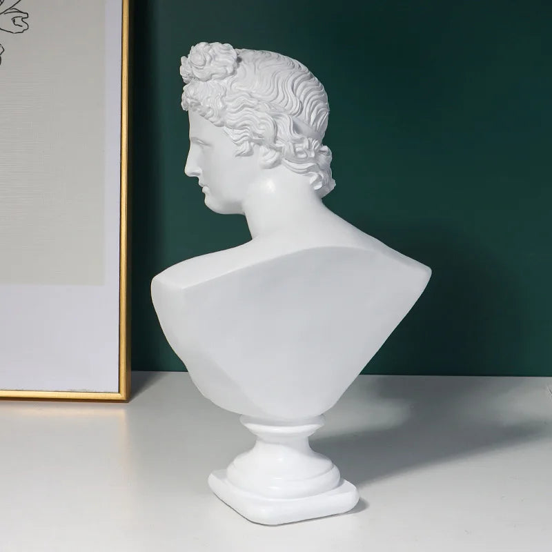 David Statue Resin Bust Sculpture
